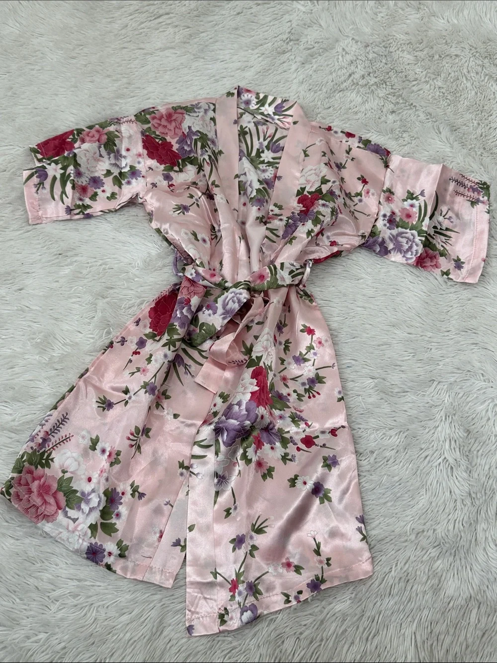 ❤️ Amazon Girls Satin Kimono Robe